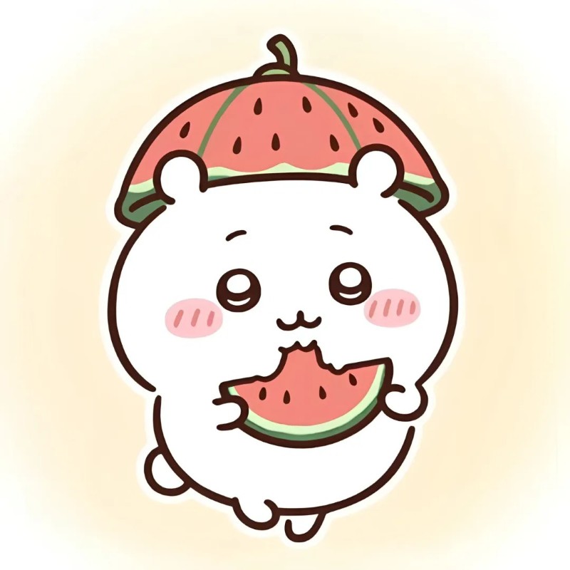 dưa hấu chibi 10