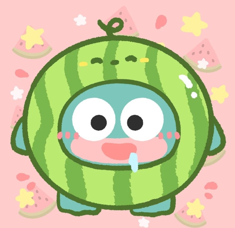 dưa hấu chibi 24