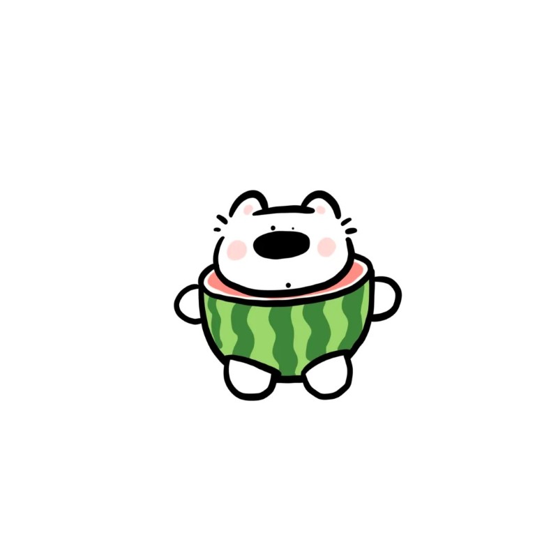 dưa hấu chibi 28