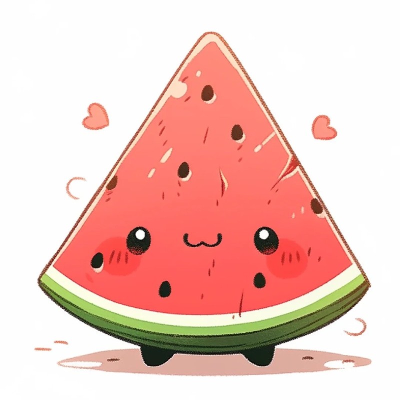 dưa hấu chibi 31