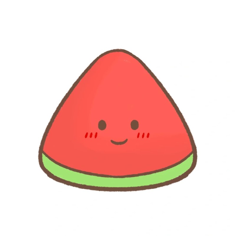 dưa hấu chibi 6