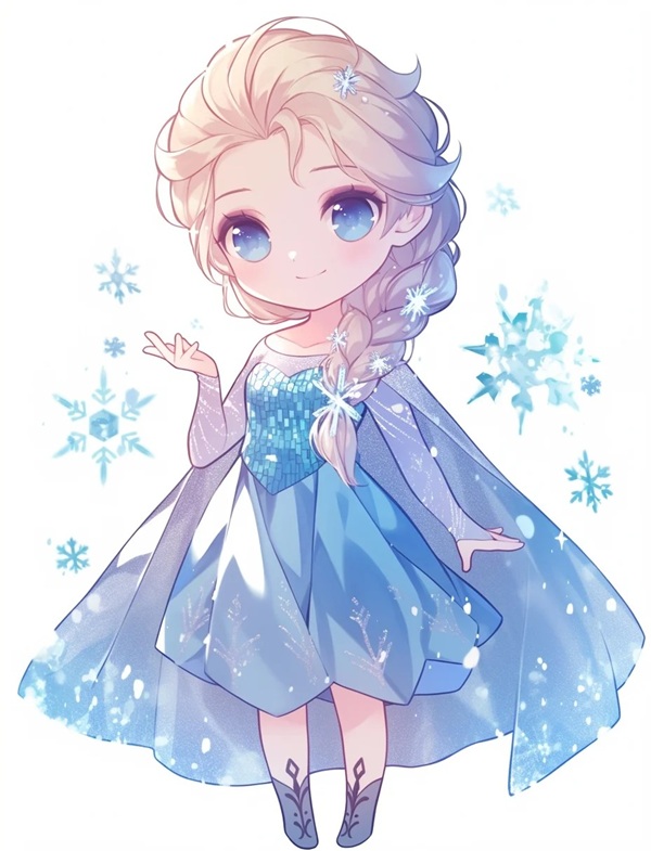 elsa chibi 4