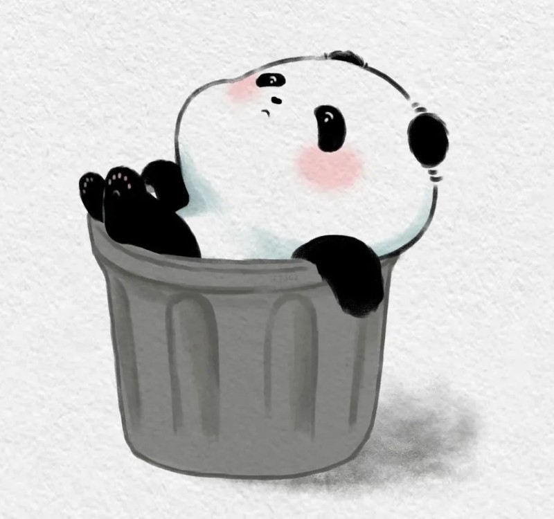 gấu trúc chibi 11