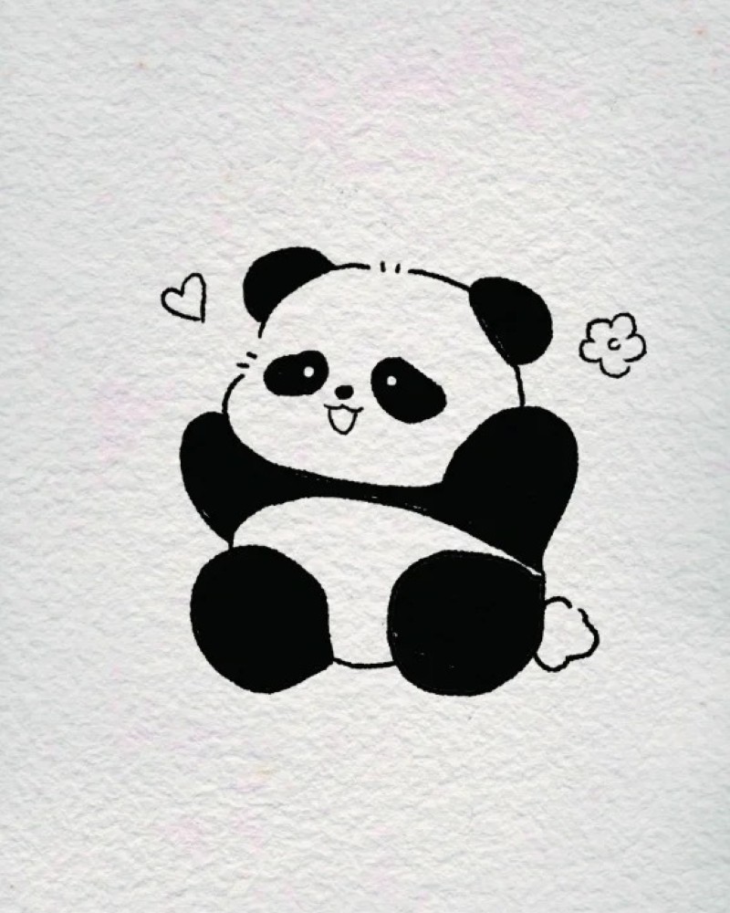 gấu trúc chibi 21