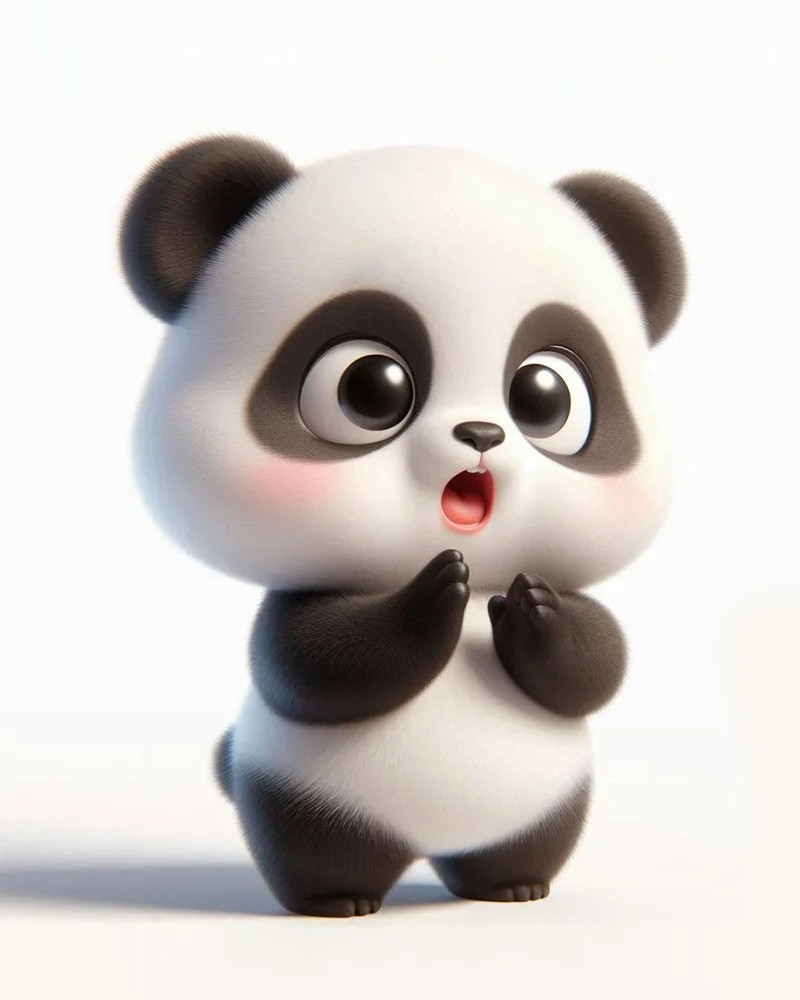 gấu trúc chibi 26