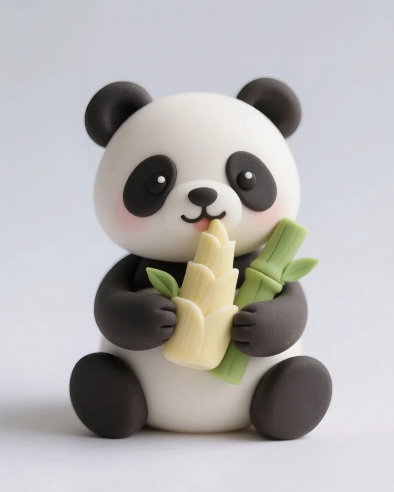 gấu trúc cute chibi