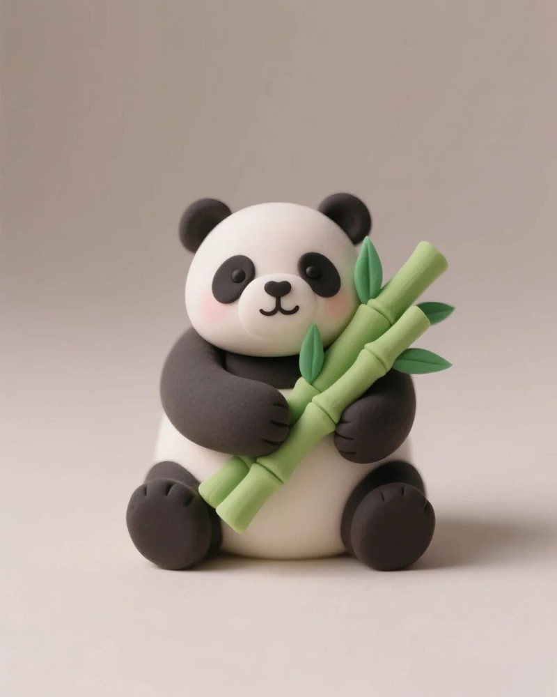 gấu trúc đỏ chibi​