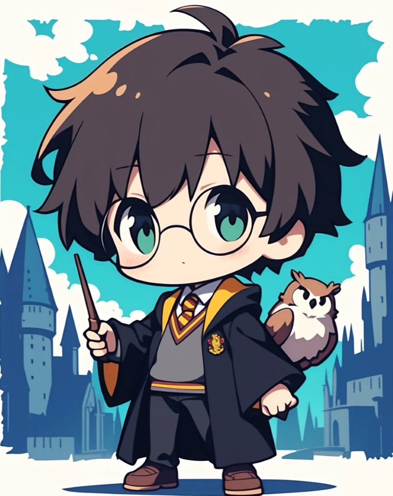 harry potter chibi 10
