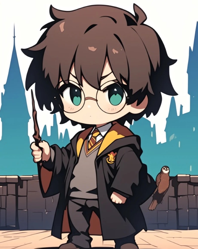 harry potter chibi 13