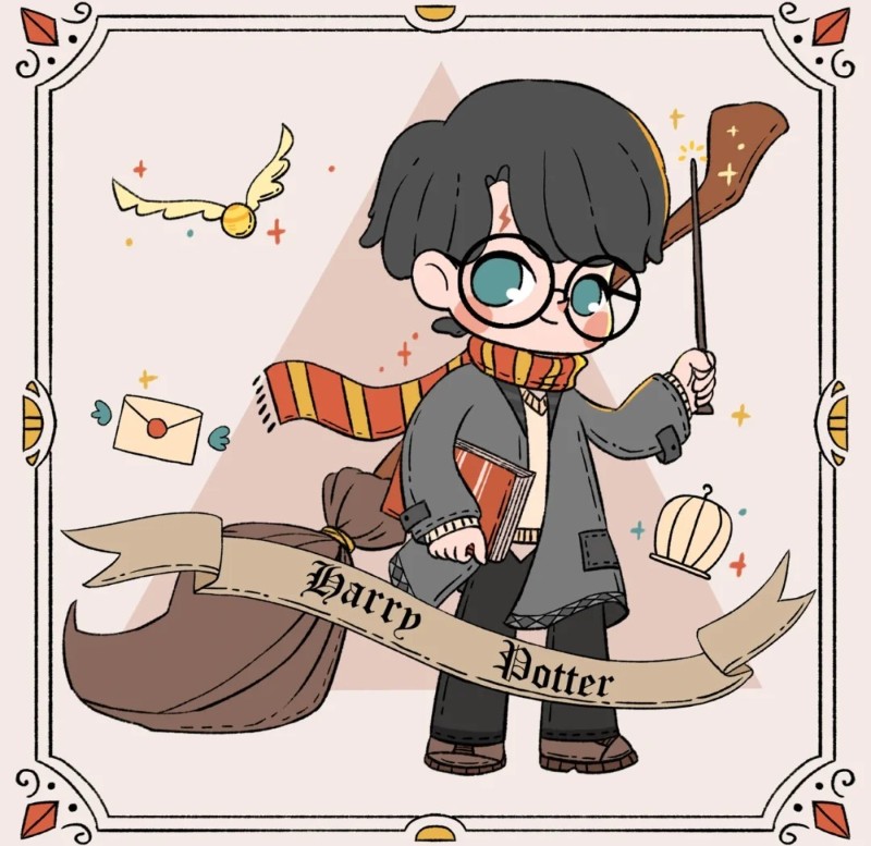 harry potter chibi 26