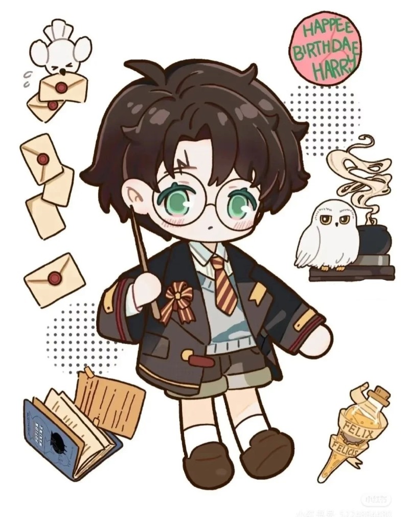 harry potter chibi 5