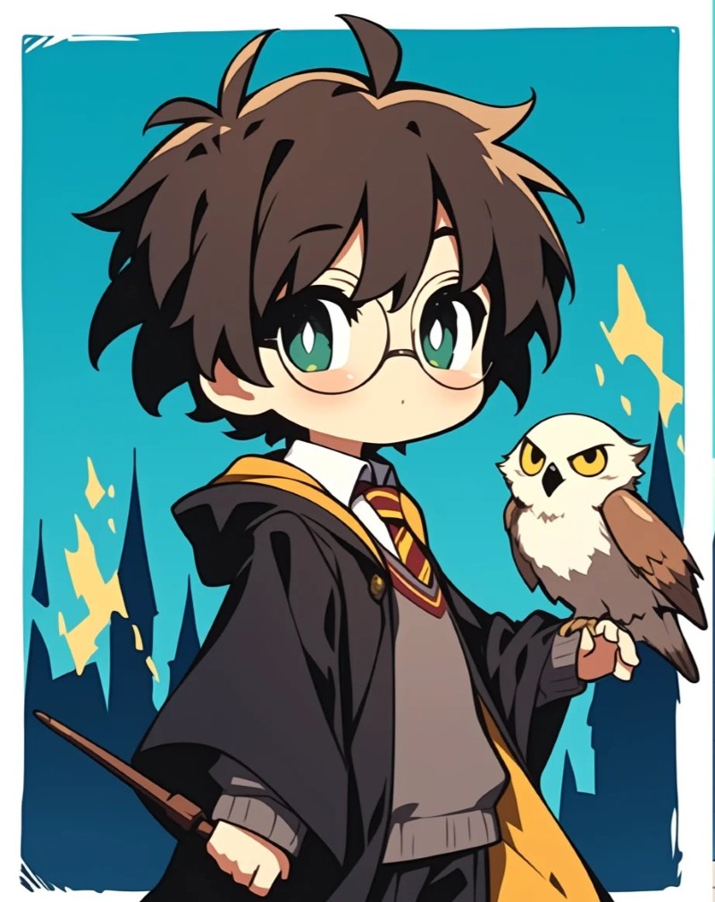 harry potter chibi 9