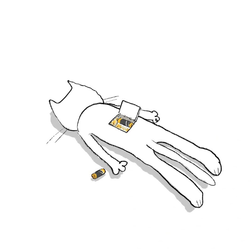 hết pin chibi 16