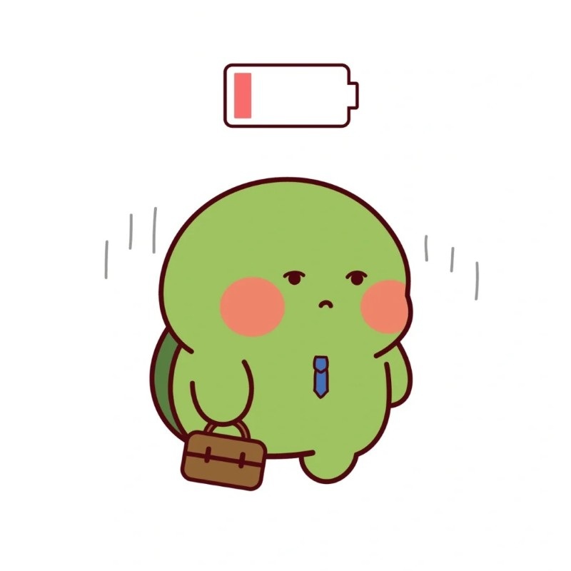 hết pin chibi 17