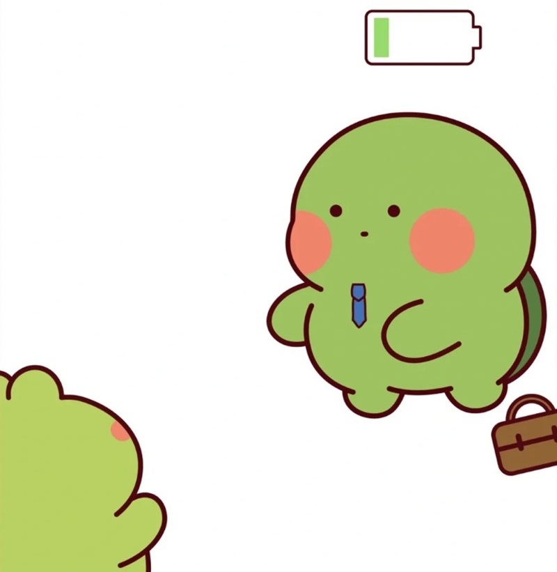 hết pin chibi 18