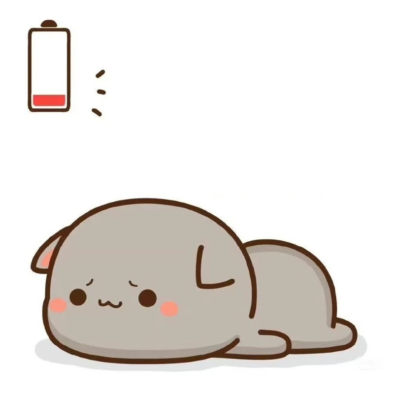 hết pin chibi 30