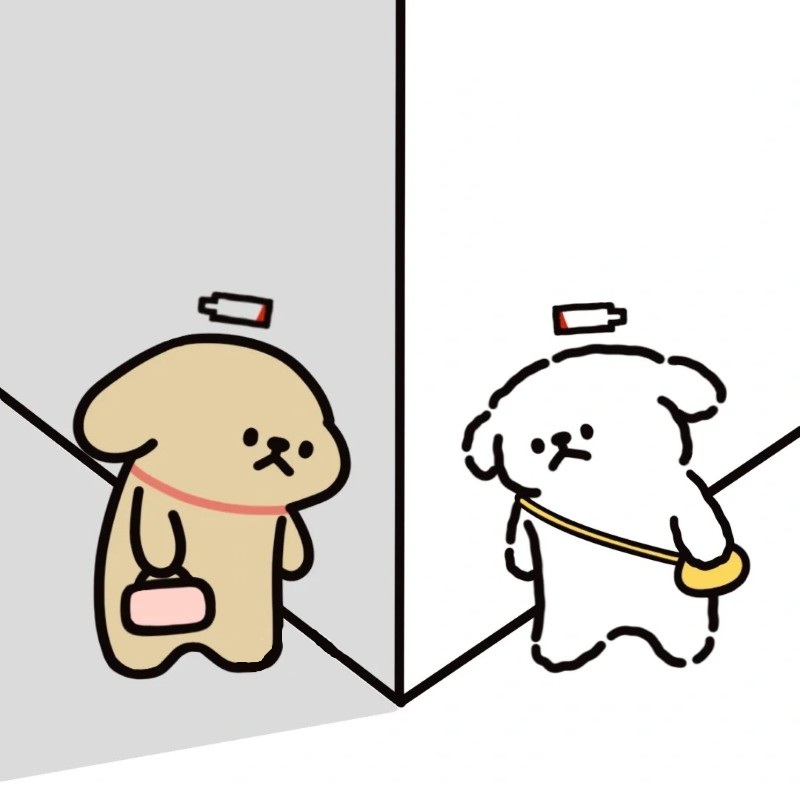 hết pin chibi 8