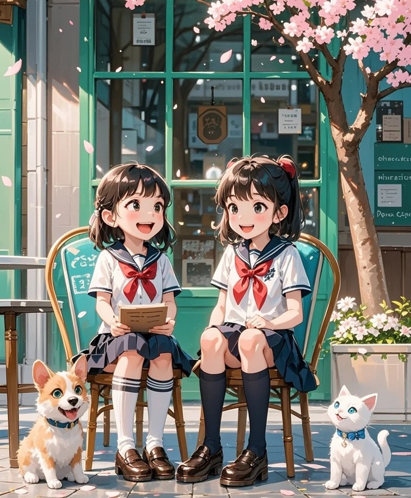 hình ảnh bạn thân chibi