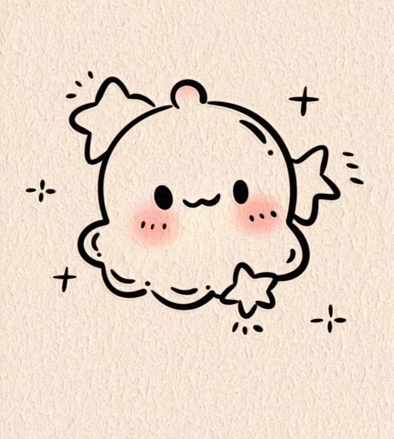 hình bạch tuộc chibi