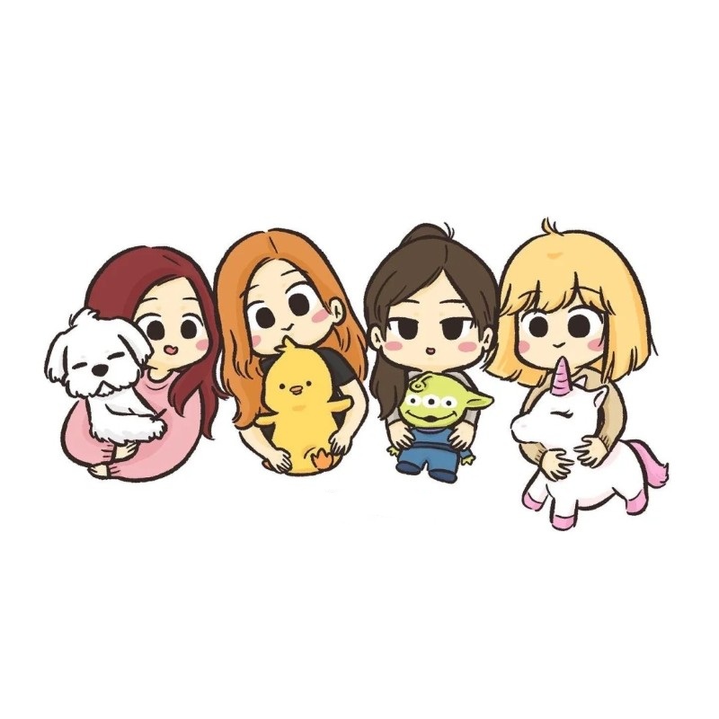 hình chibi blackpink