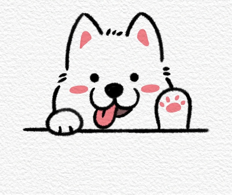 hình chó chibi​