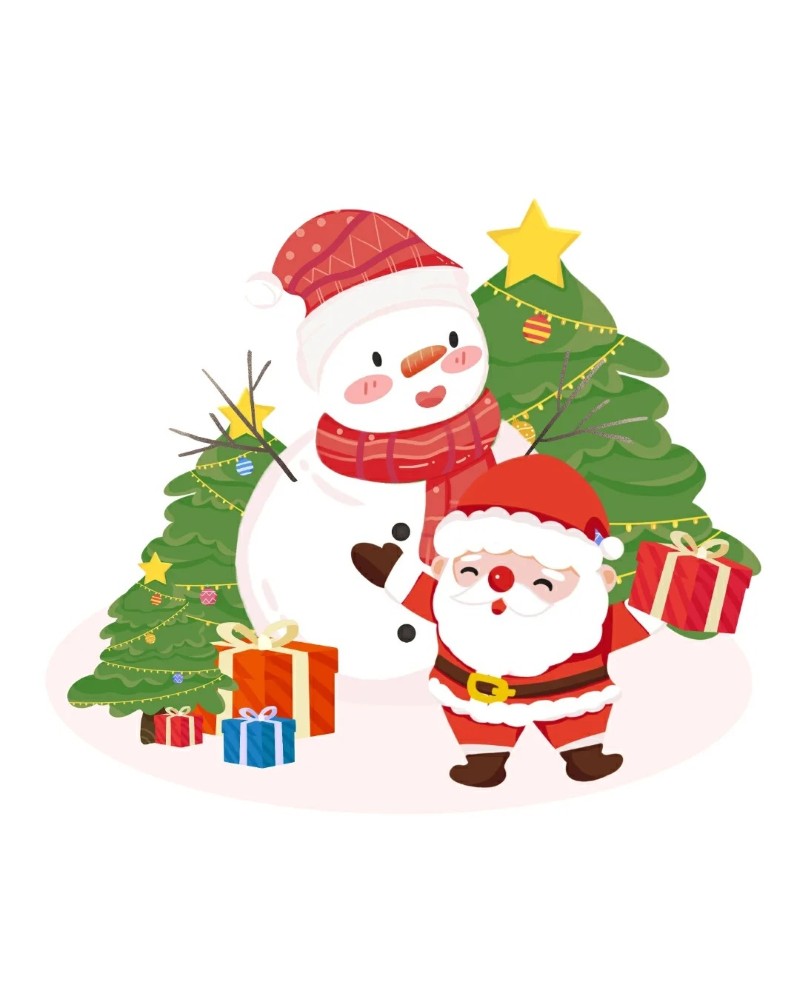 hình ông già noel chibi
