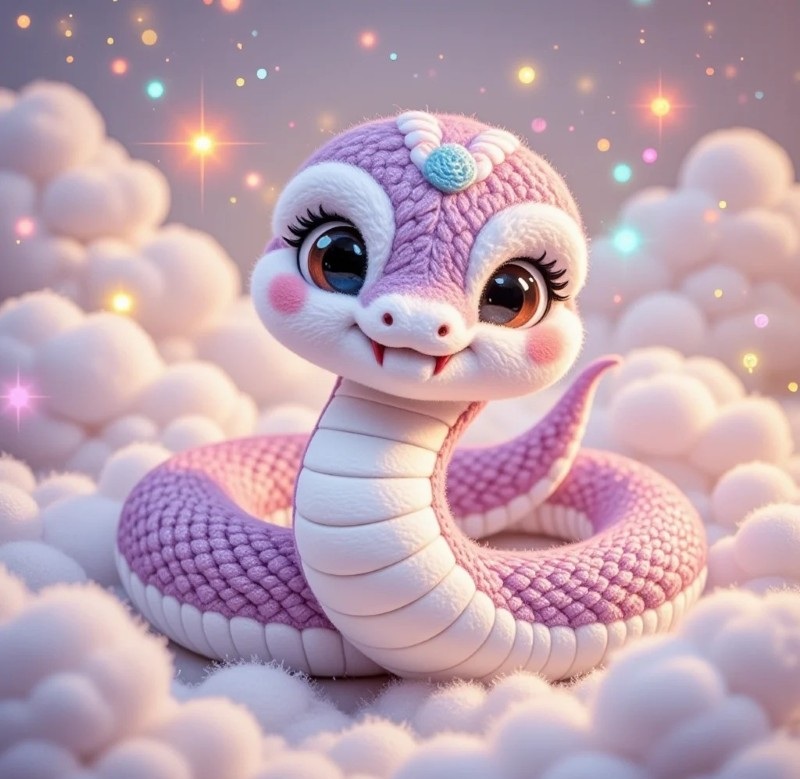 hình rắn chibi 16