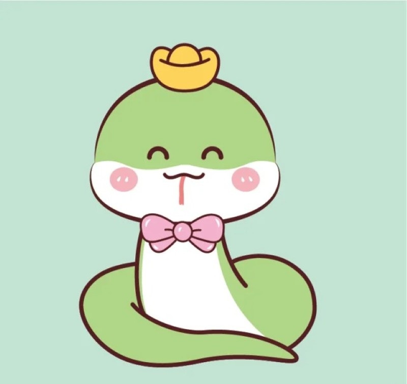 hình rắn chibi 19