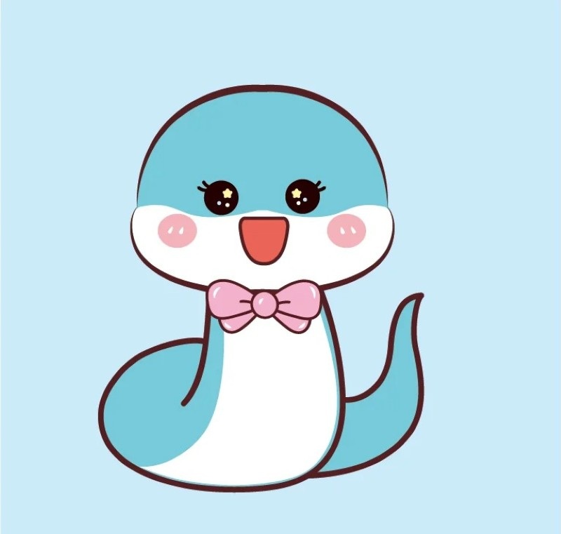 hình rắn chibi 20