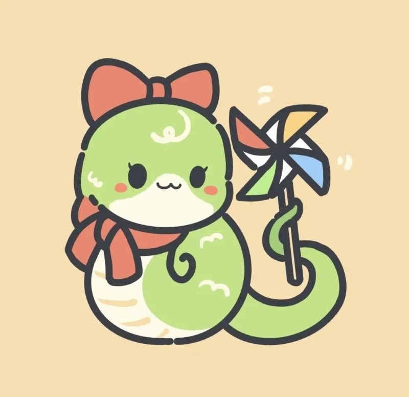 hình rắn chibi 31