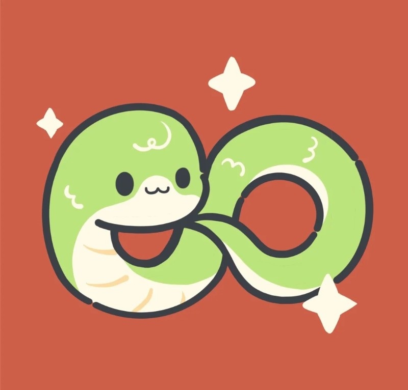 hình rắn chibi 33