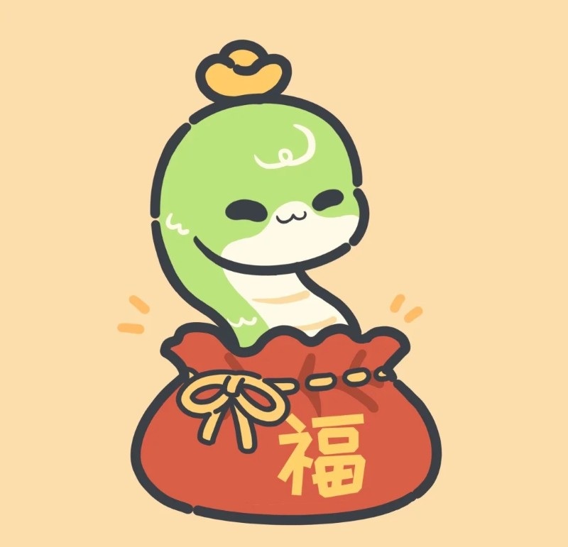 hình rắn chibi 34