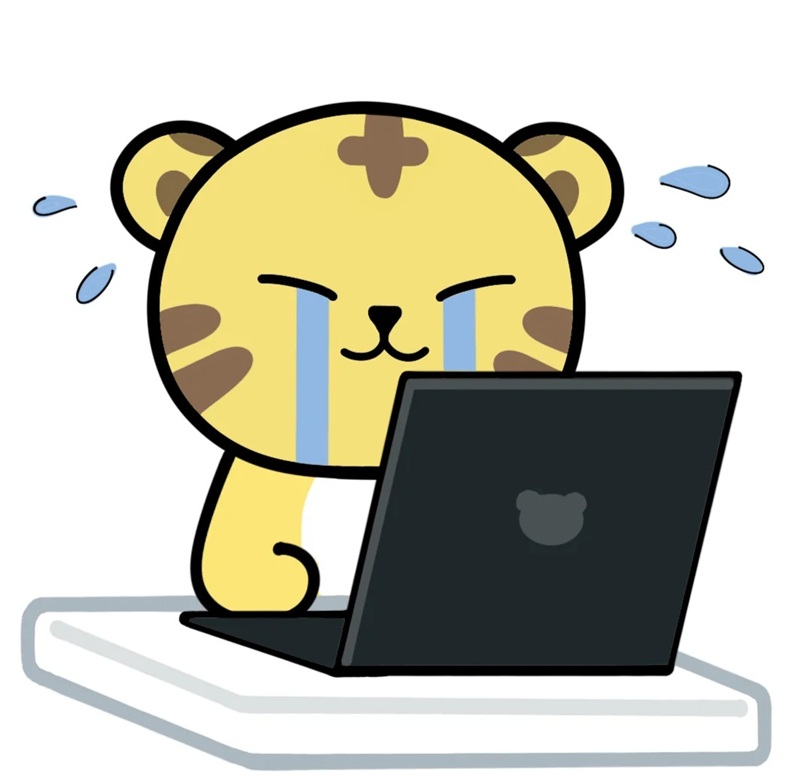 hổ con dễ thương chibi