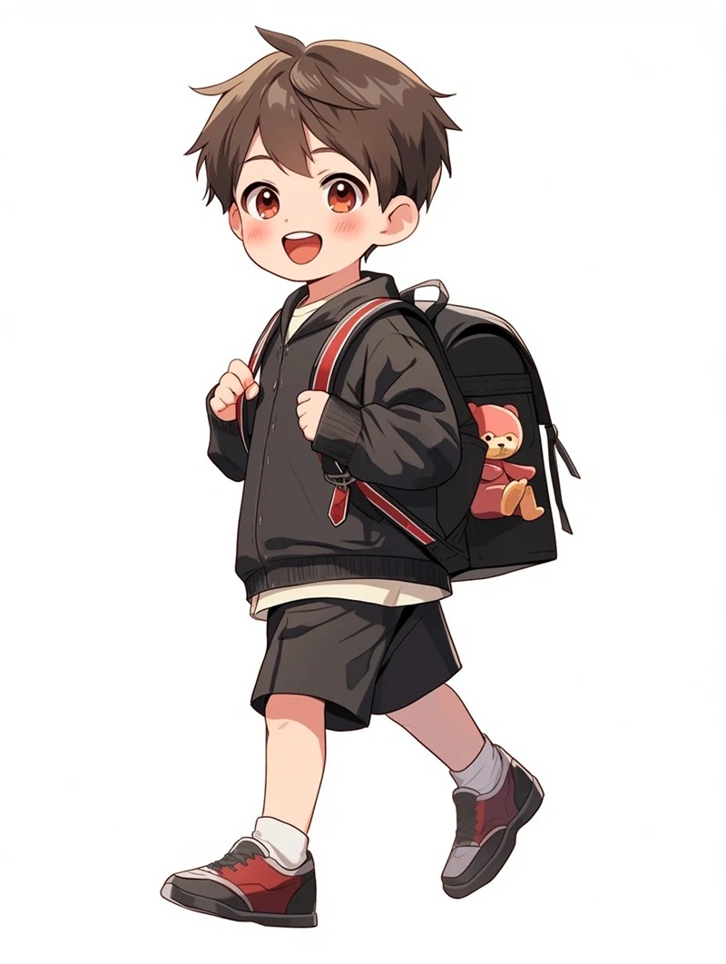 học sinh chibi 19