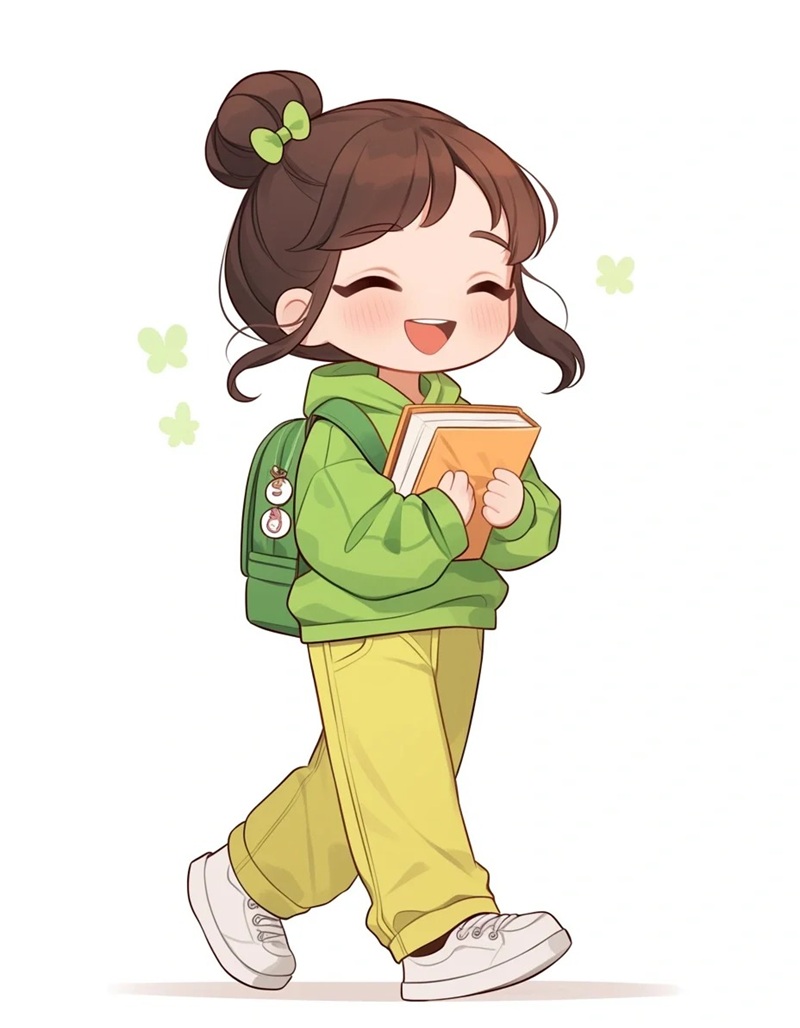 học sinh chibi 7