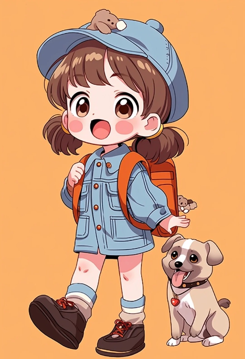 học sinh chibi 8