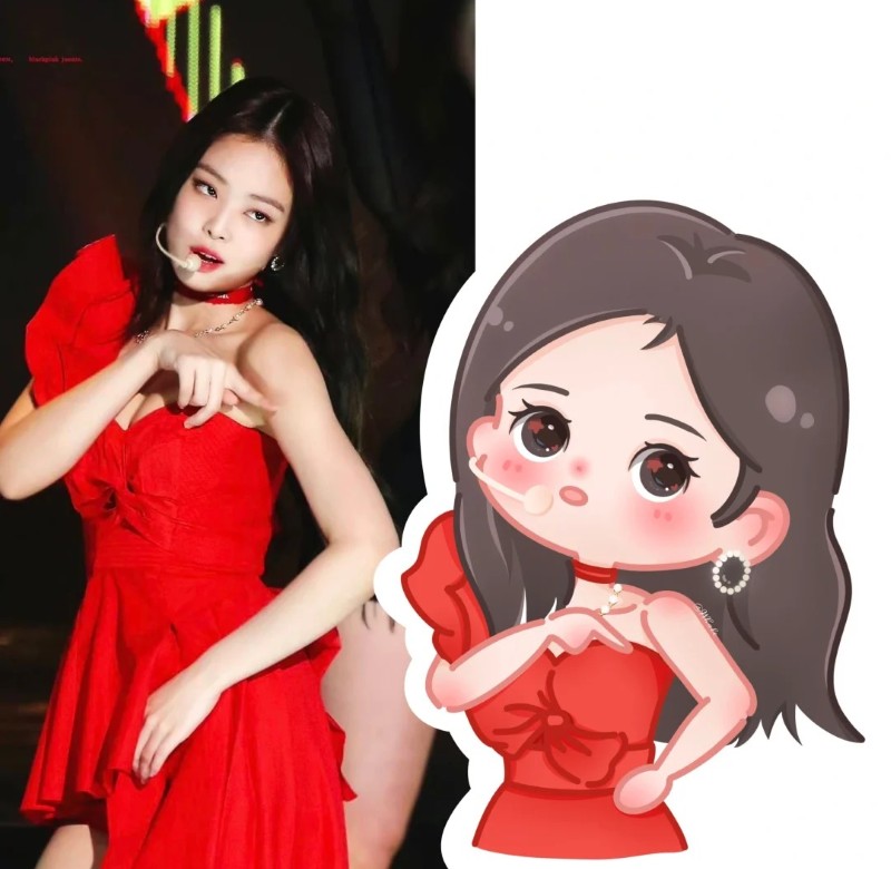 jennie chibi 14