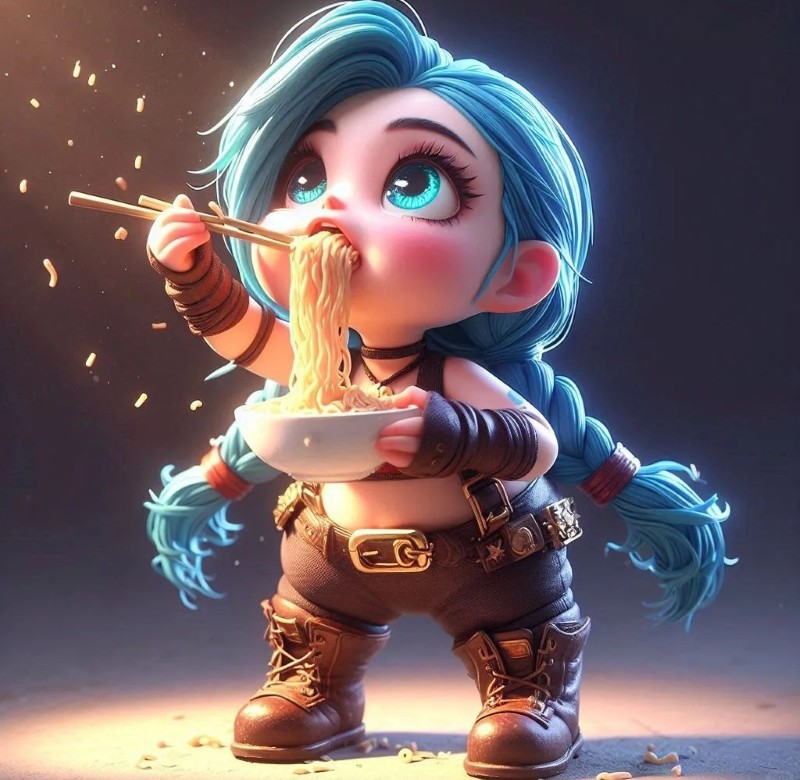 jinx chibi cute