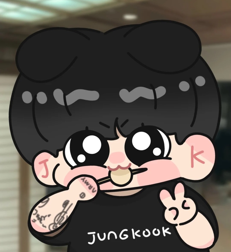 jung kook chibi​ 10