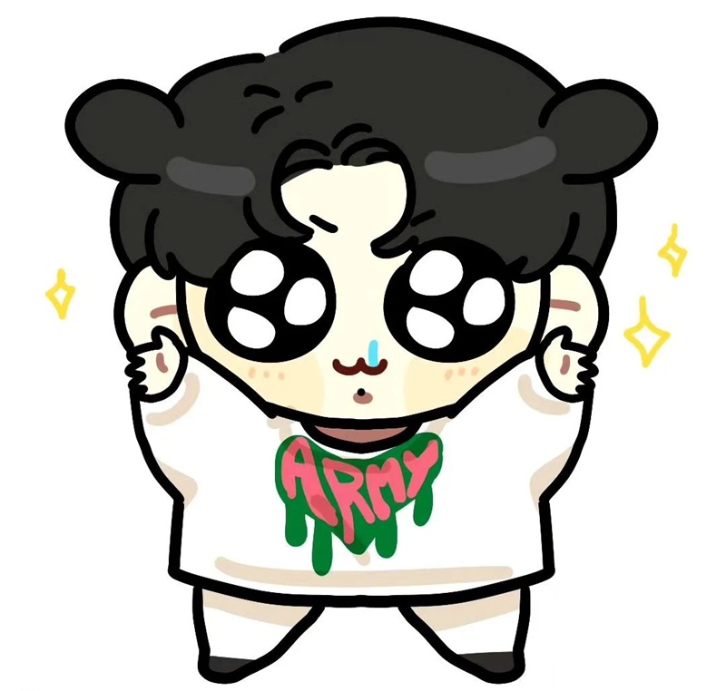jung kook chibi​ 23