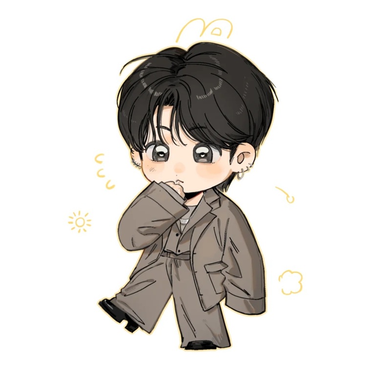 jung kook chibi​ 7