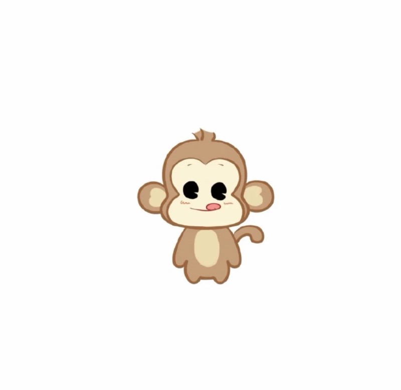 khỉ chibi 13