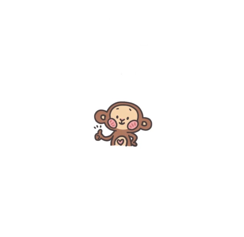 khỉ chibi 14
