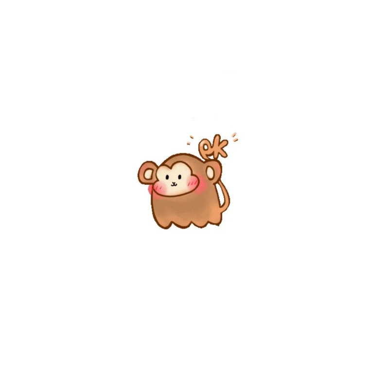 khỉ chibi 16