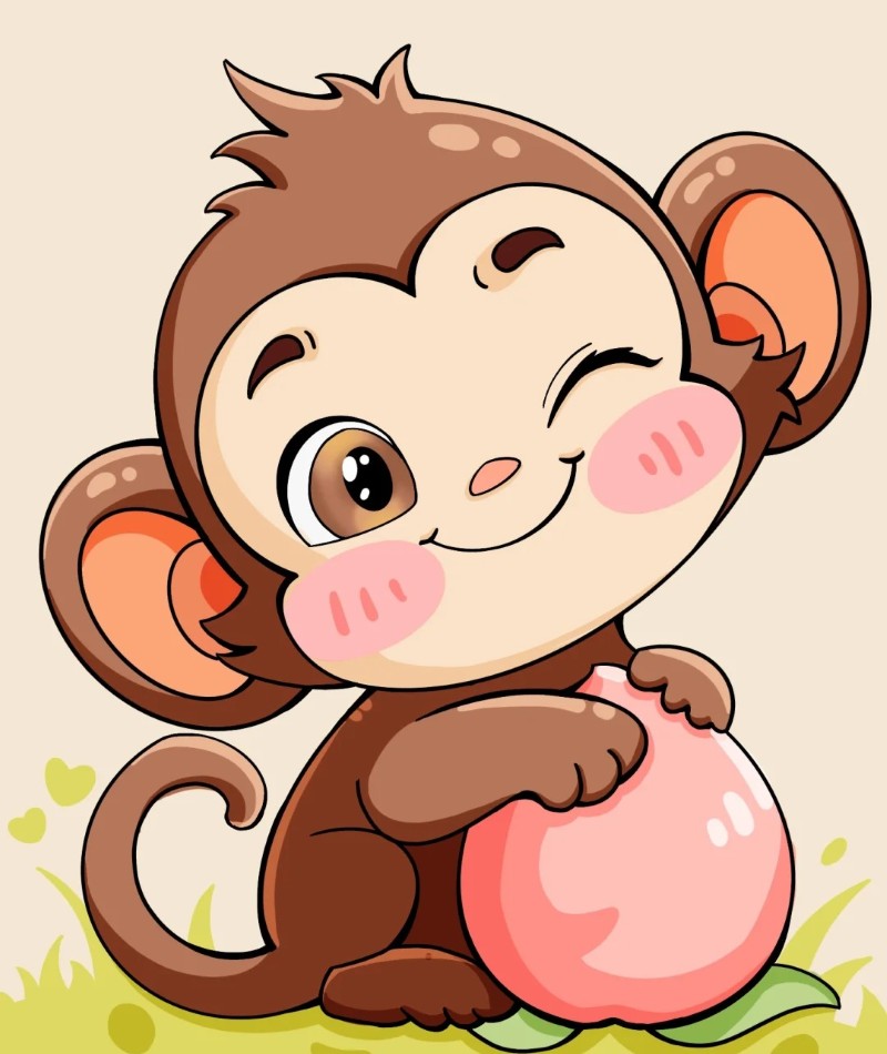 khỉ chibi 20