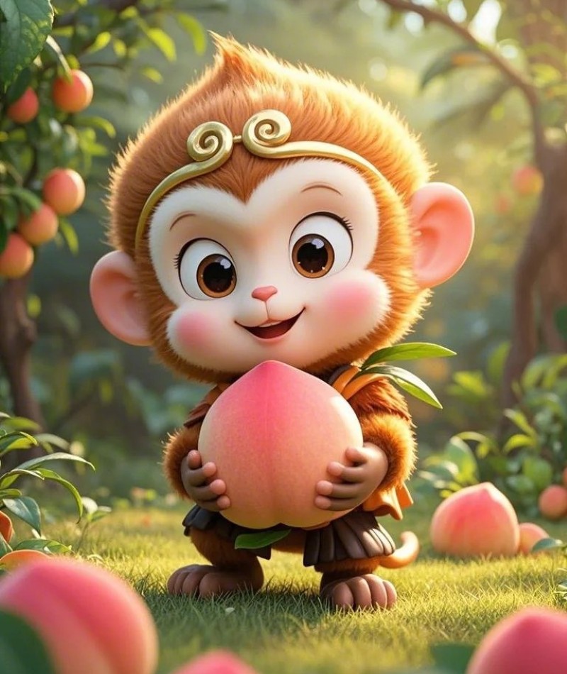 khỉ chibi 24