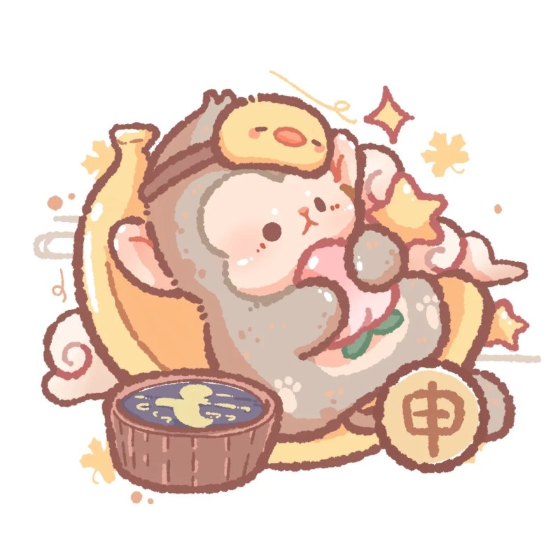 khỉ chibi 25