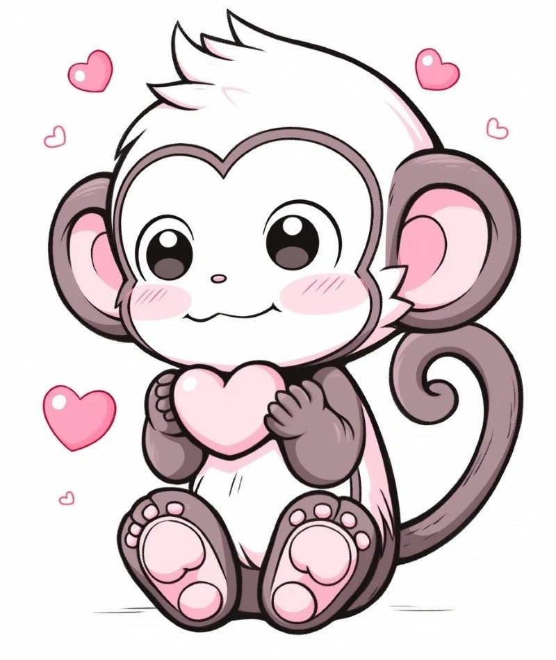 khỉ chibi 27
