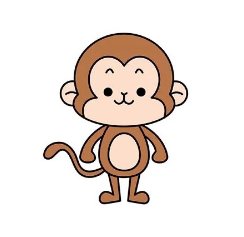 khỉ chibi 28
