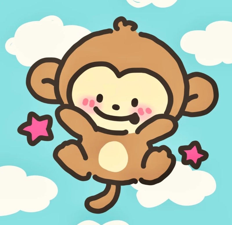 khỉ chibi 29